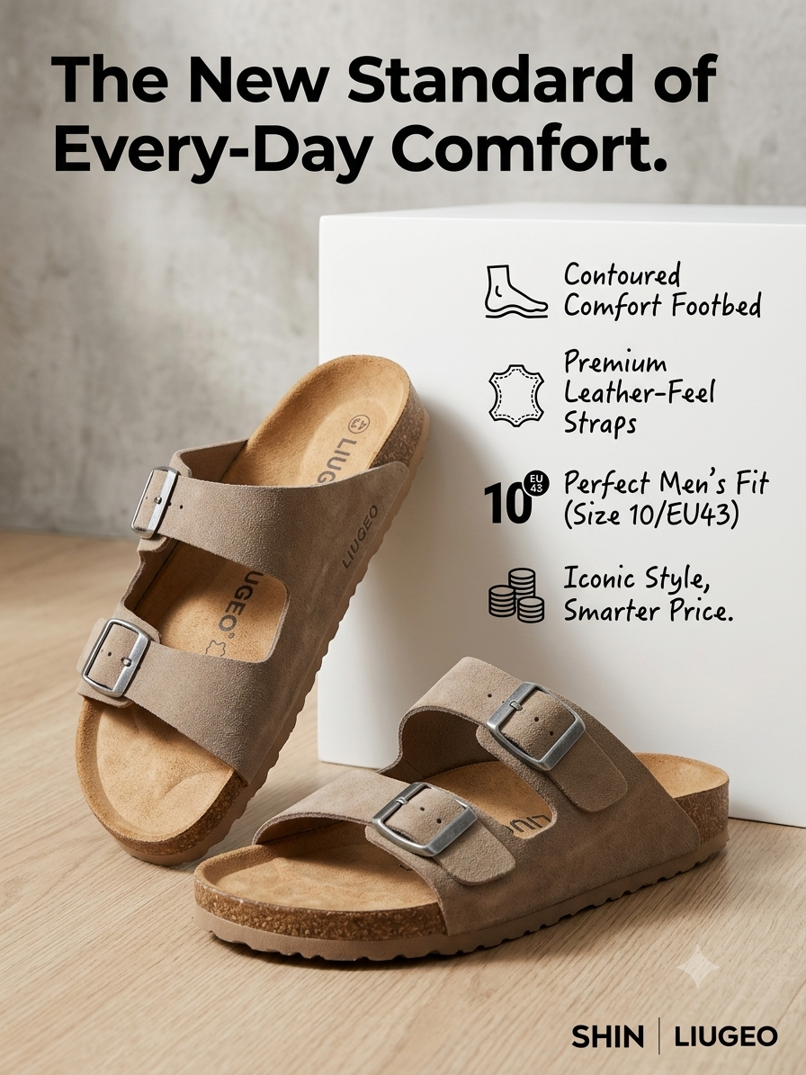 Men's size 10 sandals - *new in package*